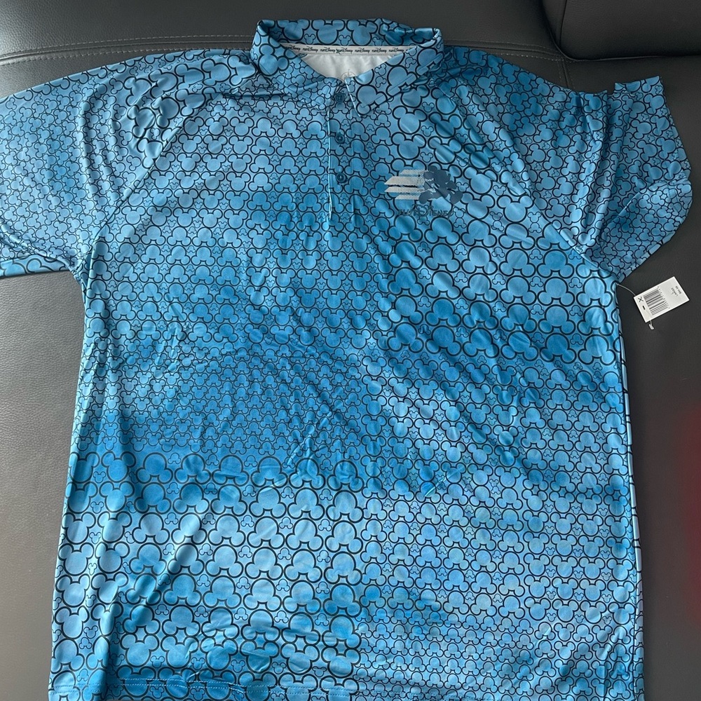 RunDisney Mickey UPF 50 DRIFIT moisture wicking mini mickies Men's medium large